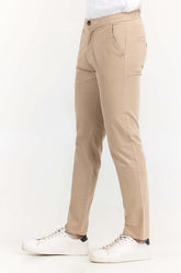 Beige Basic Dyed Khaki Pant TR-KHPD22-051